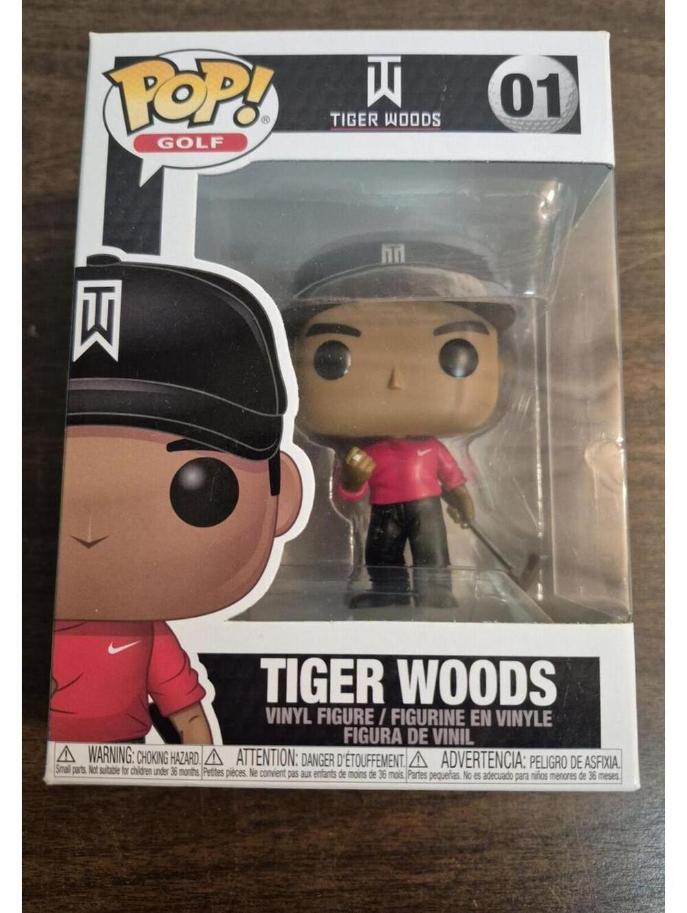 Funko Pop! Golf Tiger Woods Vinyl Figure #01